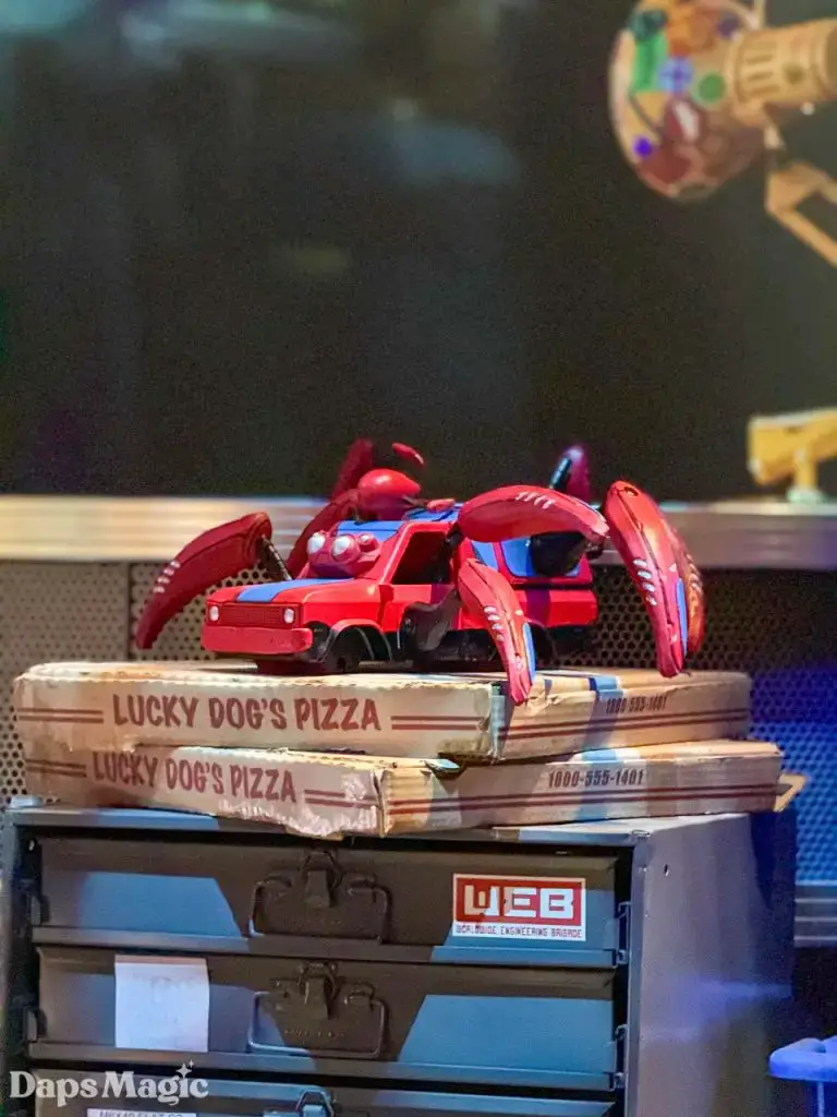 Pixar Fest Pizza Planet Trucks Disneyland Resort 2024 - WEB SLINGERS: A Spider-Man Adventure
