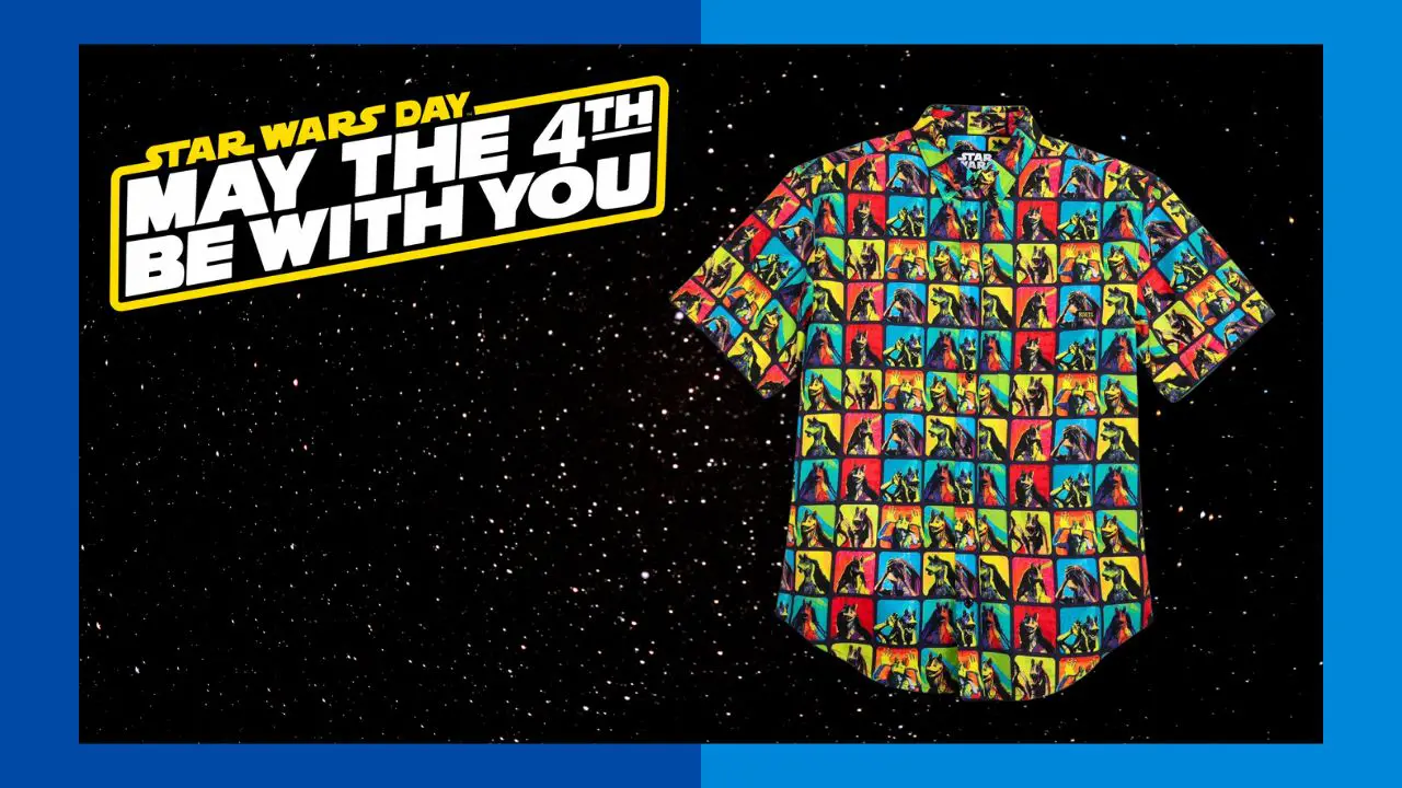 Star Wars ”Jar Pop” Button Down by RSVLTS Arrives on Disney Store