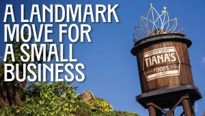 Disney Shares About Tiana’s Foods Water Tower Collaboration With Local Business