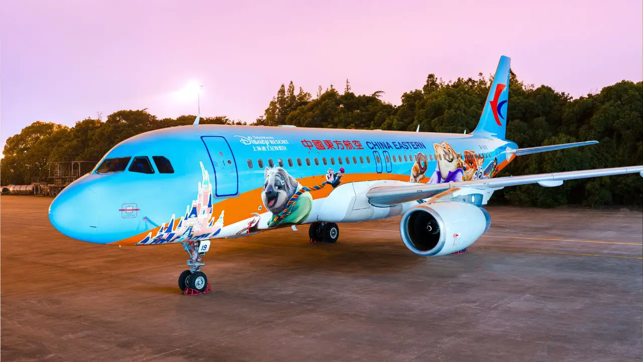 Shanghai Disney Resort and China Eastern Airlines Launch New Zootopia-Themed Plane, Flying the Excitement of the World’s First Zootopia-Themed Land to Guests Far and Wide