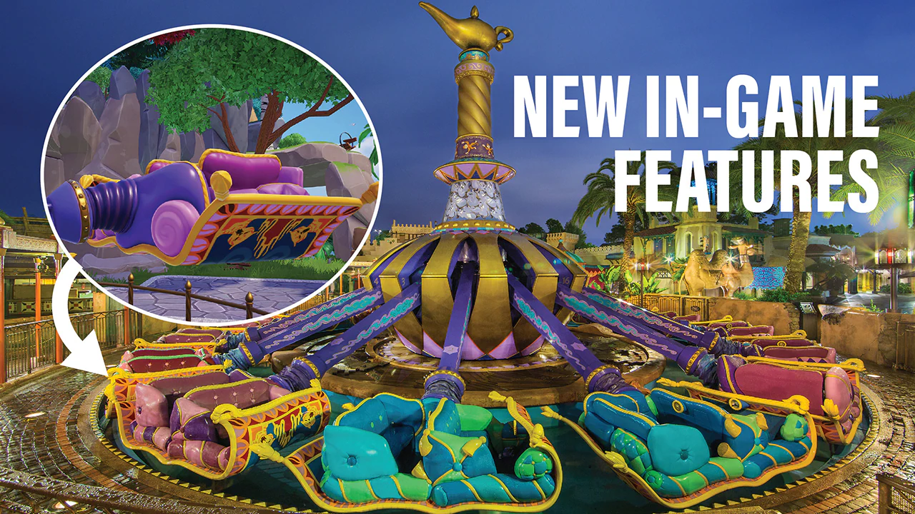 Ride Your Favorite Disney Parks Attractions in Disney Dreamlight Valley
