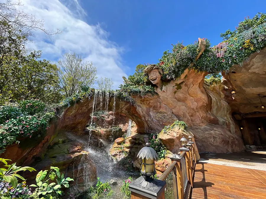 Peter Pan Rockwork at Fantasy Springs at Tokyo DisneySea