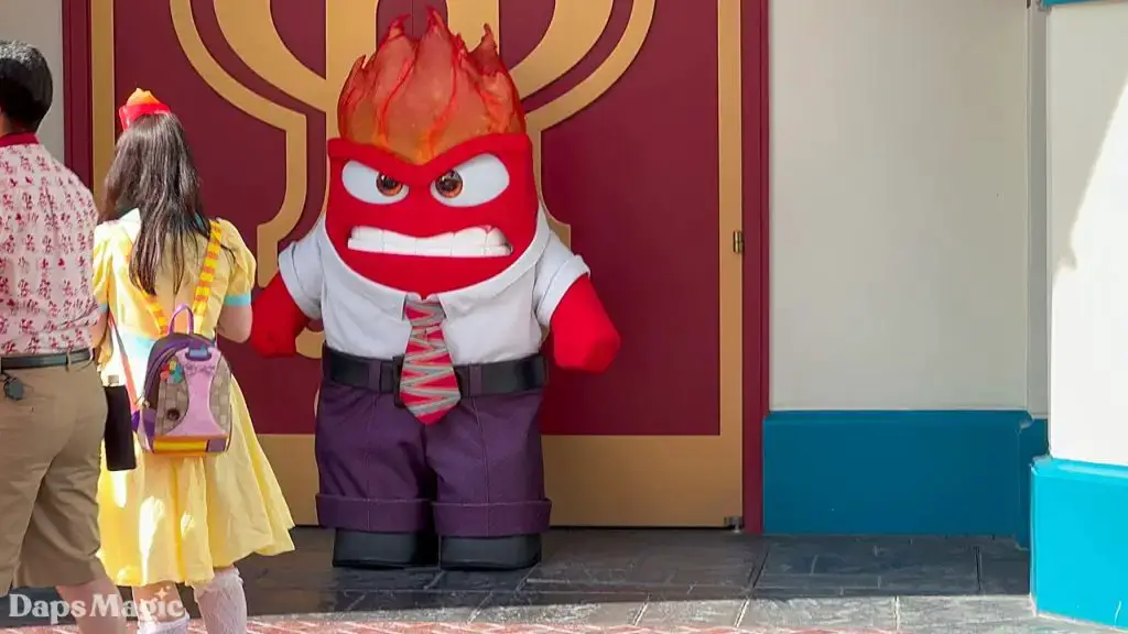Anger Arrives at Disney California Adventure's Pixar Pier