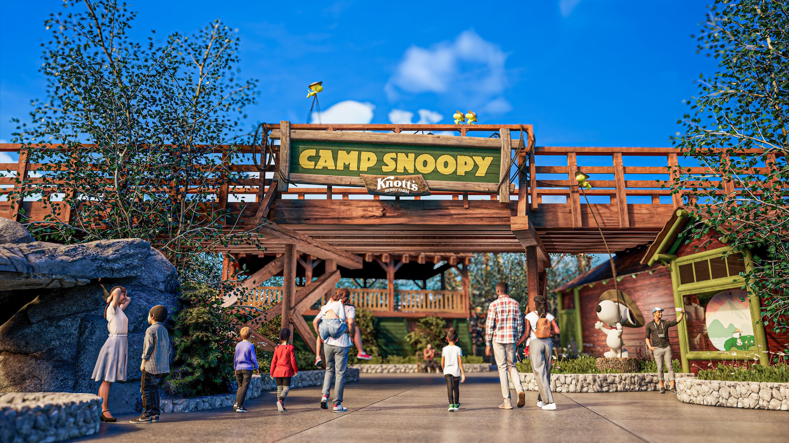 New Camp Snoopy to Open at Knott's Berry Farm on June 27!