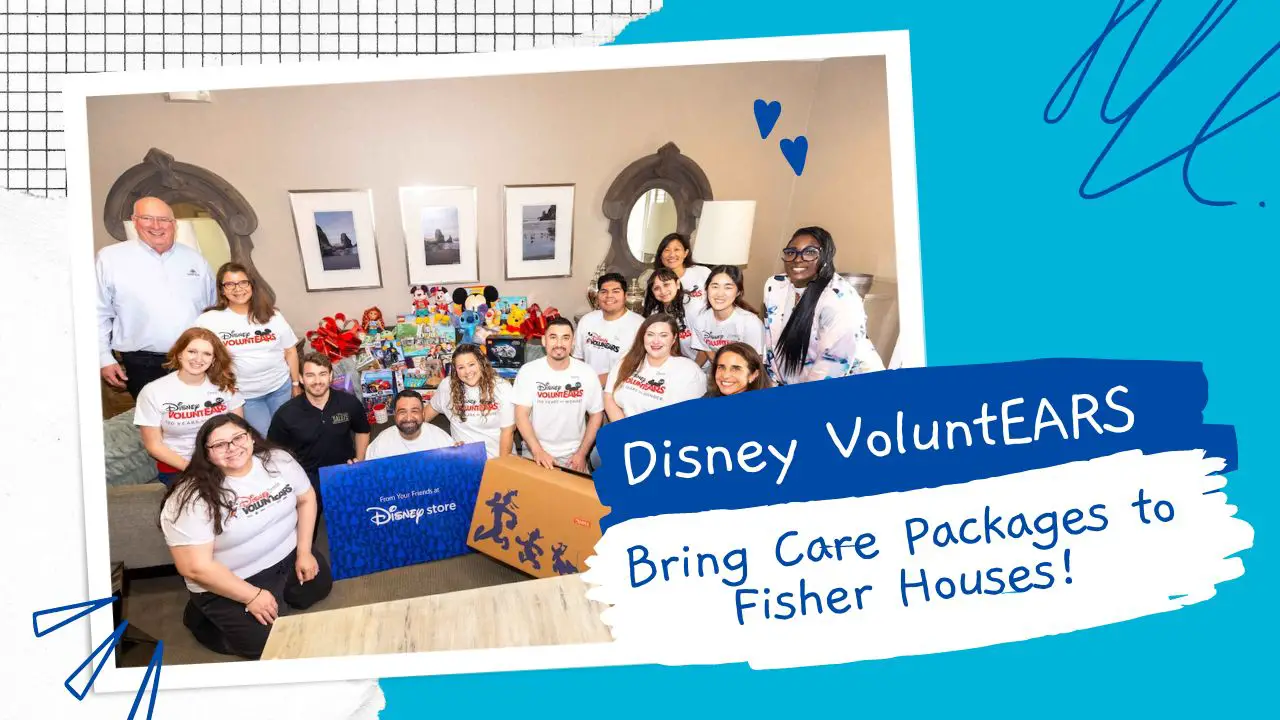 Disney VoluntEARS Bring Care Packages to Fisher Houses