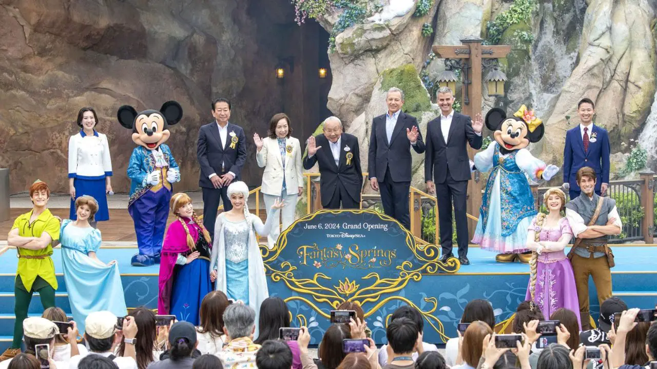 Tokyo Disney Resort Celebrates Opening of Fantasy Springs