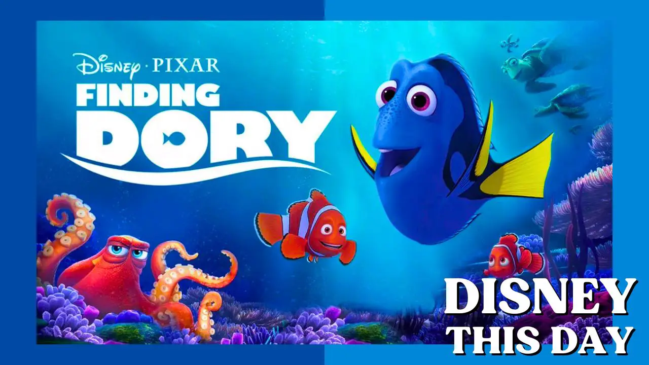 Finding Dory | DISNEY THIS DAY | June 17, 2016