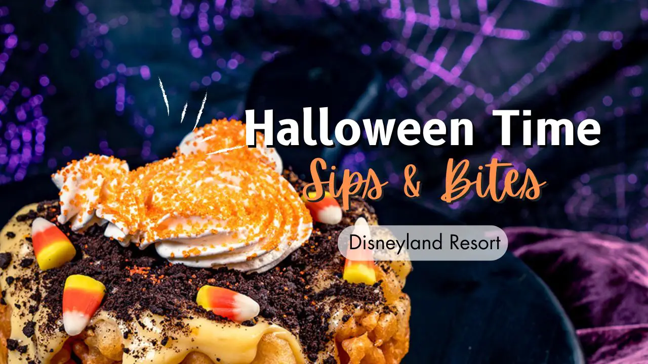 Halloween Time Sips & Bits at Disneyland Resort