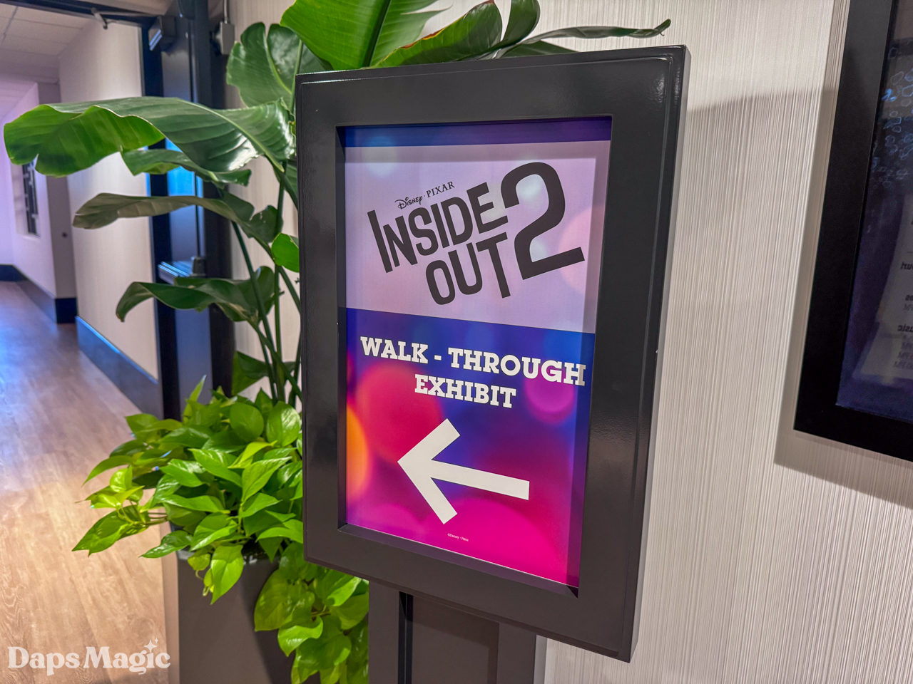 Inside Out 2 Exhibit On Display at Pixar Place Hotel