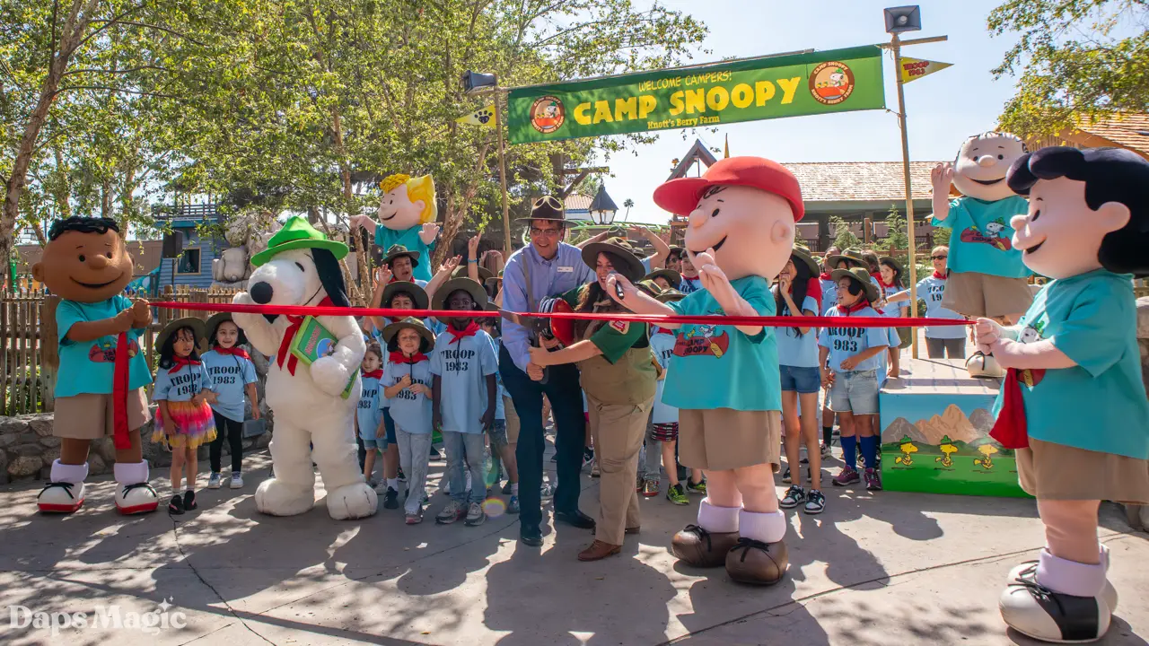 Knott's Berry Farm Camp Snoopy Opening June 27 2024