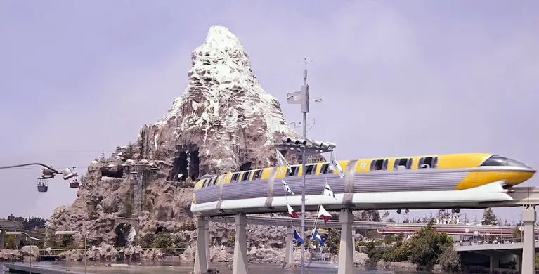 Exterior of Matterhorn Bobsleds, Disneyland attraction