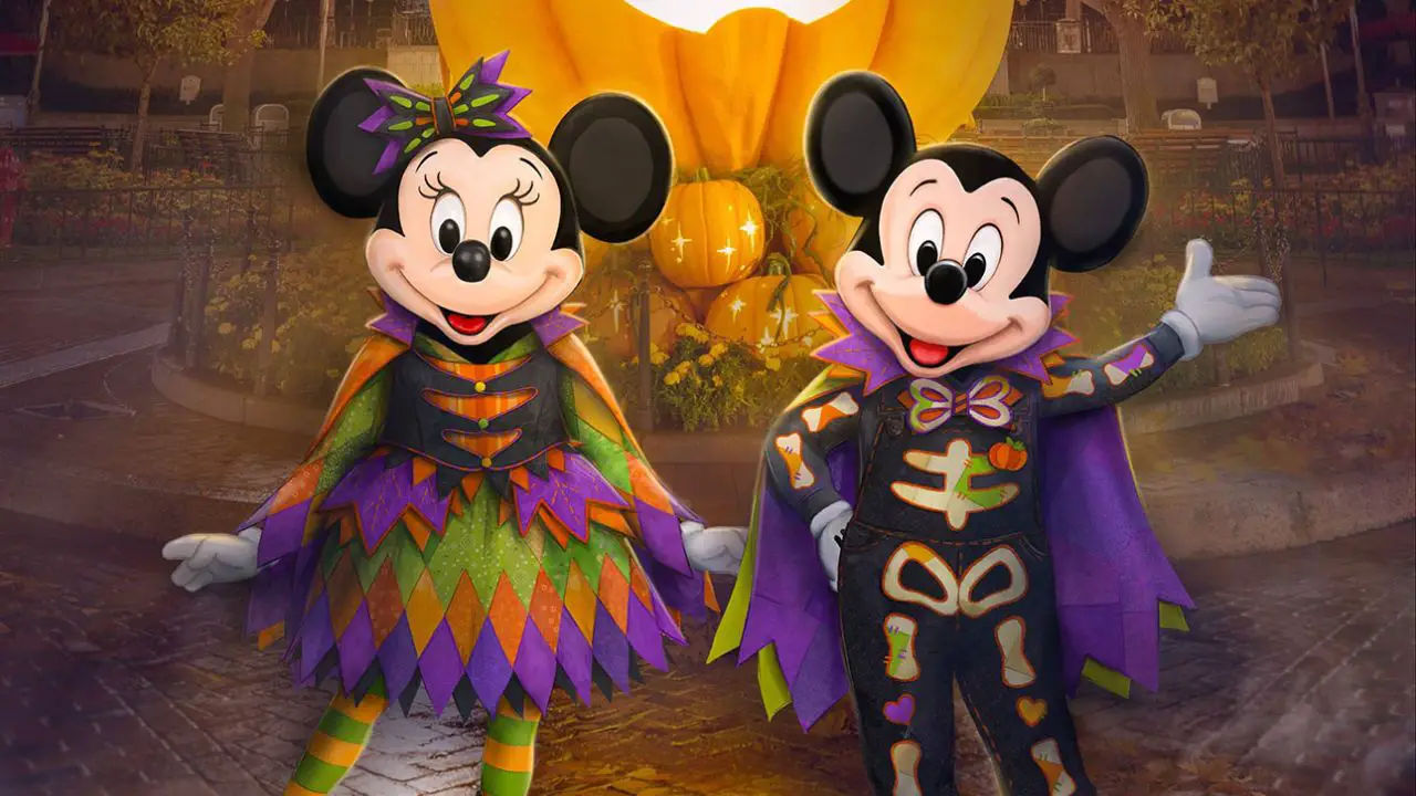 Mickey and Minnie Halloween Costumes 2024