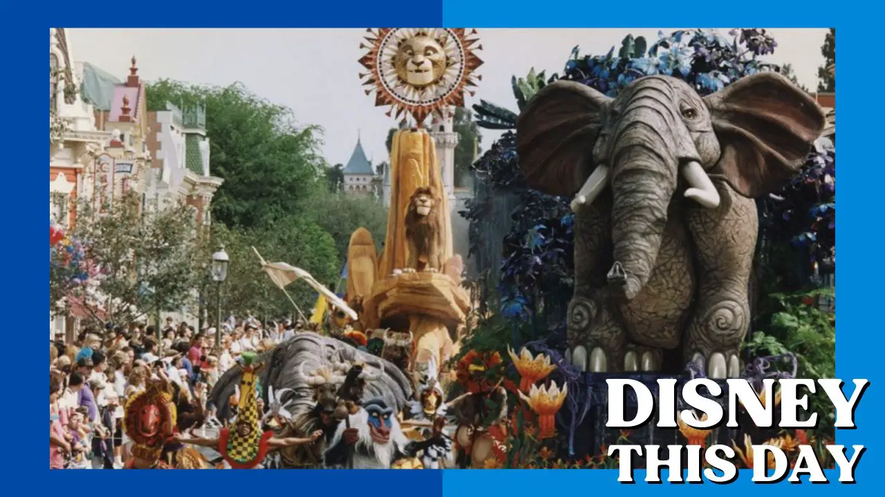 The Lion King Celebration Parade | DISNEY THIS DAY | July 1, 1994