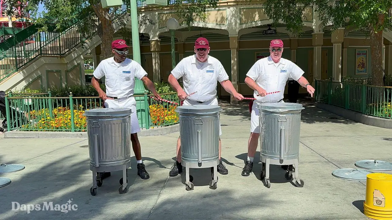 Trash Can Trio Surprises With Performances at Disneyland Resort on Father’s Day