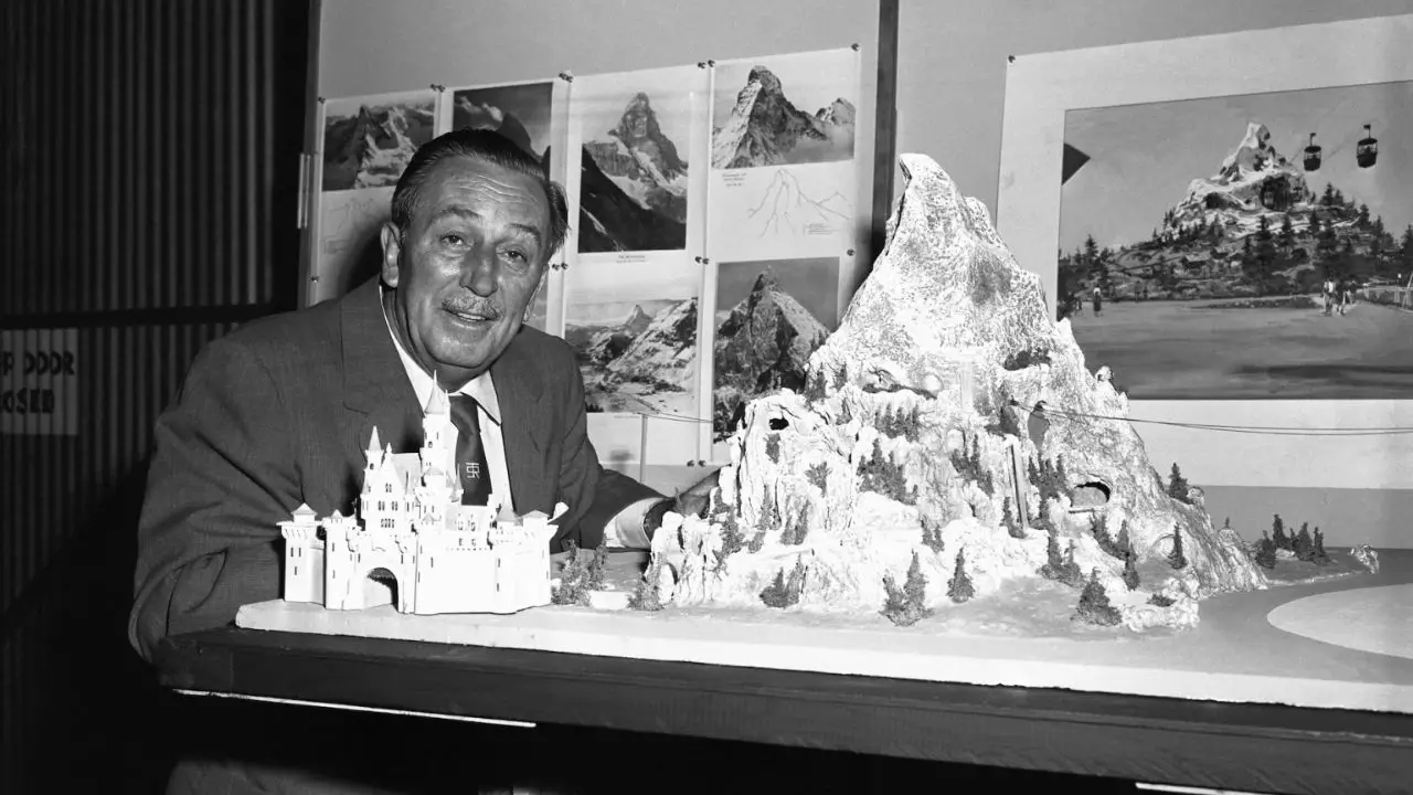 Walt Disney and the Matterhorn Model