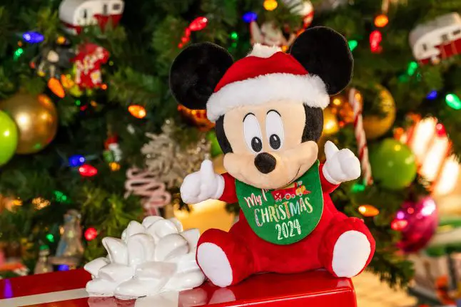 First Christmas Baby Mickey Plush