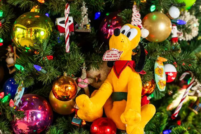 Christmas Pluto Plush 