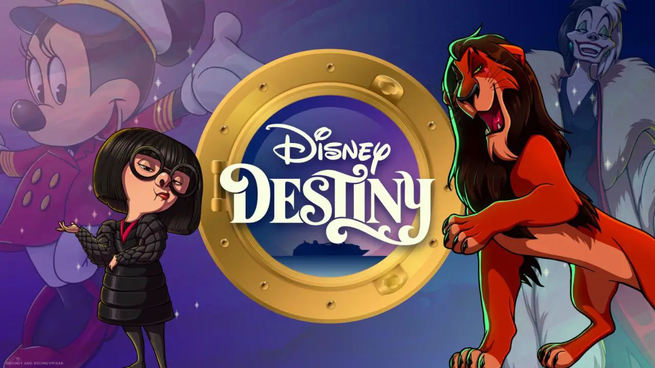 Disney Cruise Line to Reveal Heroic and Villainous Details for Disney Destiny Over the Course of Three Days