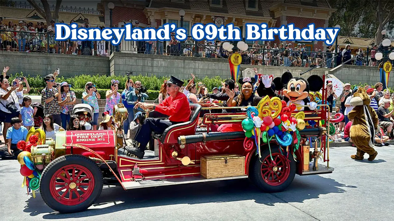 Disneyland Celebrates 69th Birthday With Cavalcade
