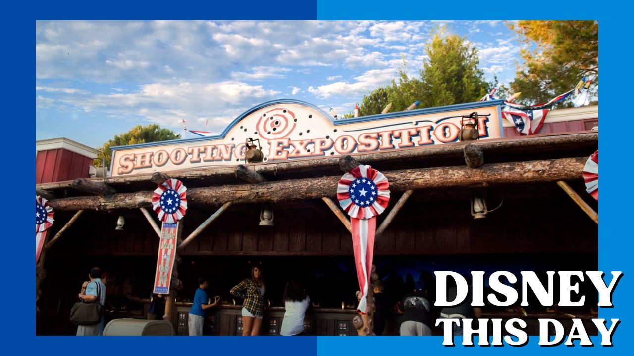 Frontierland Shooting Gallery | DISNEY THIS DAY | July 12, 1957