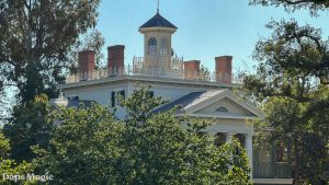 New Bride Haunts the Haunted Mansion at Disneyland