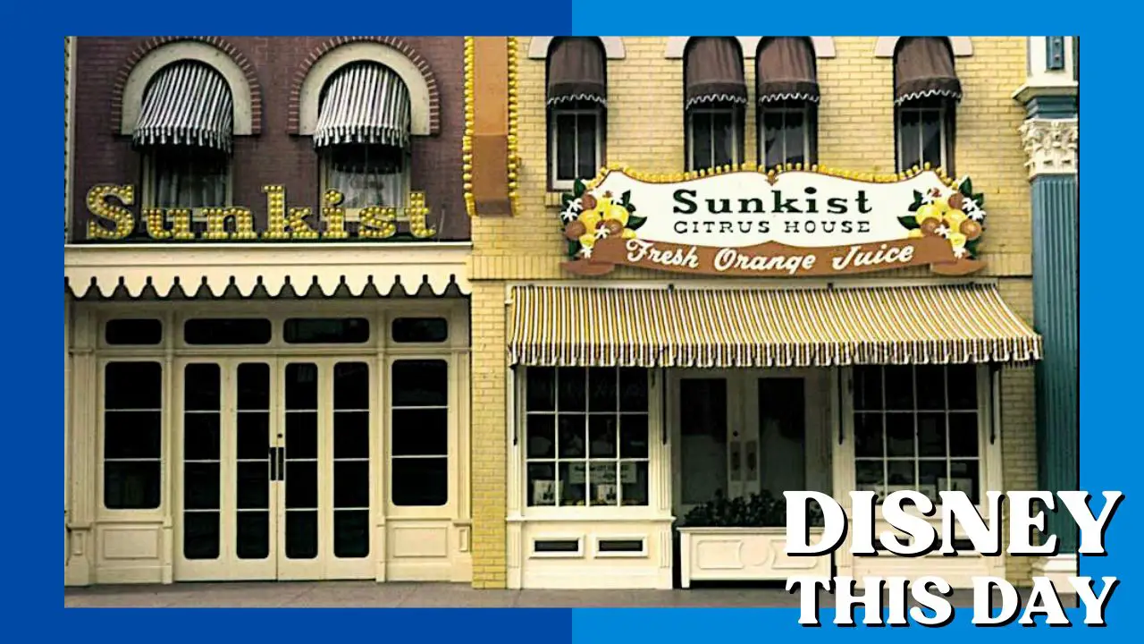 Sunkist Citrus House | DISNEY THIS DAY | July 31, 1960