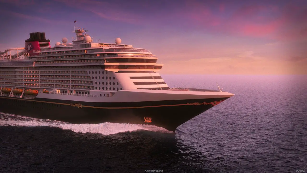 Disney Destiny Maiden Voyage and Itineraries Revealed by Disney Cruise Line