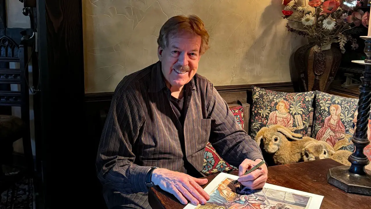 Disney Legend Tony Baxter Signs 'Steps of Saint Paul's'