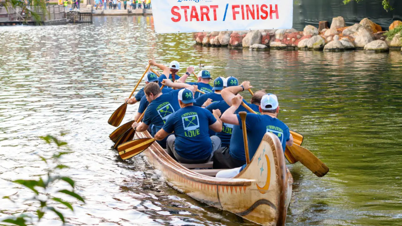 Disneyland Cast Member Canoe Races Continue A Longstanding Tradition