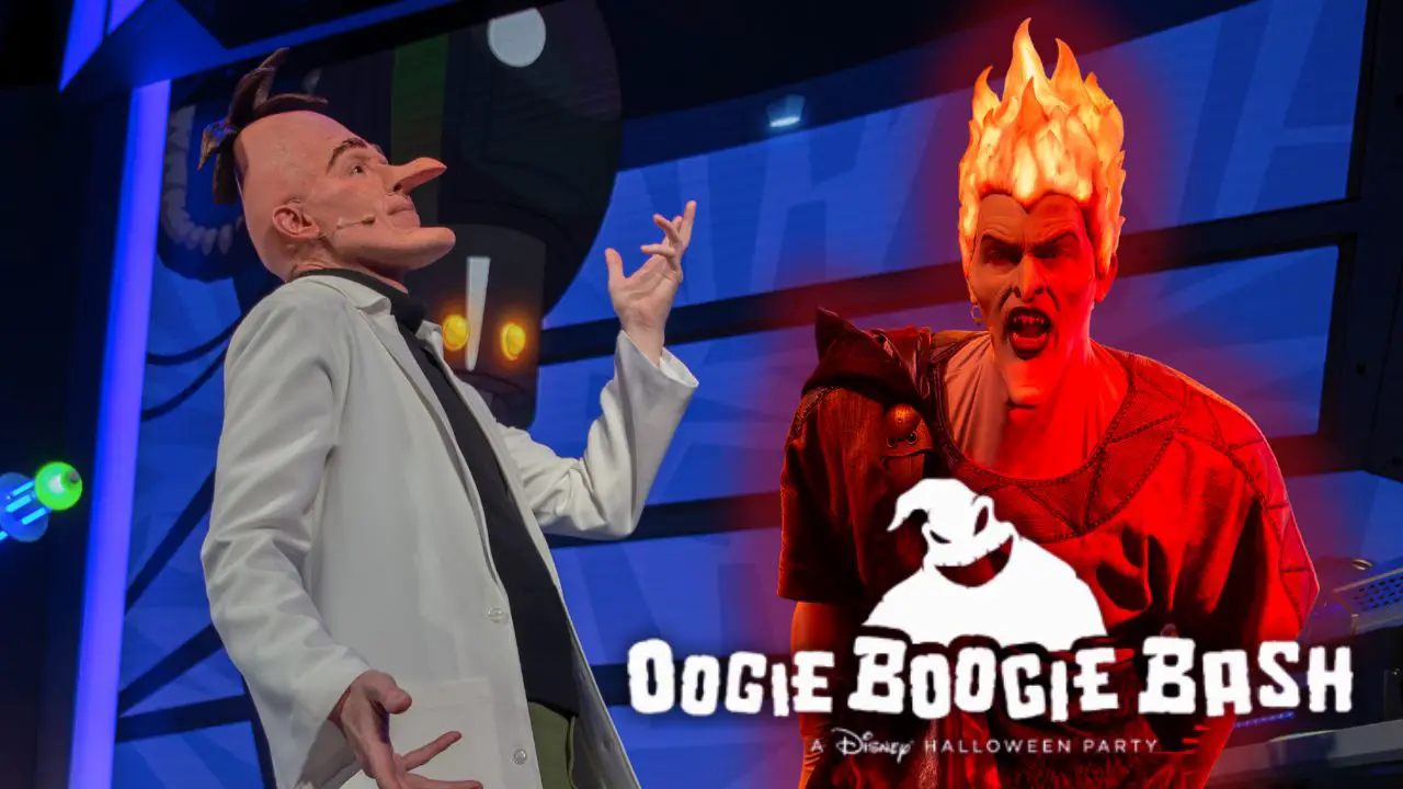 Dr. Doofenshmirtz & Hades Make Oogie Boogie Bash Debut