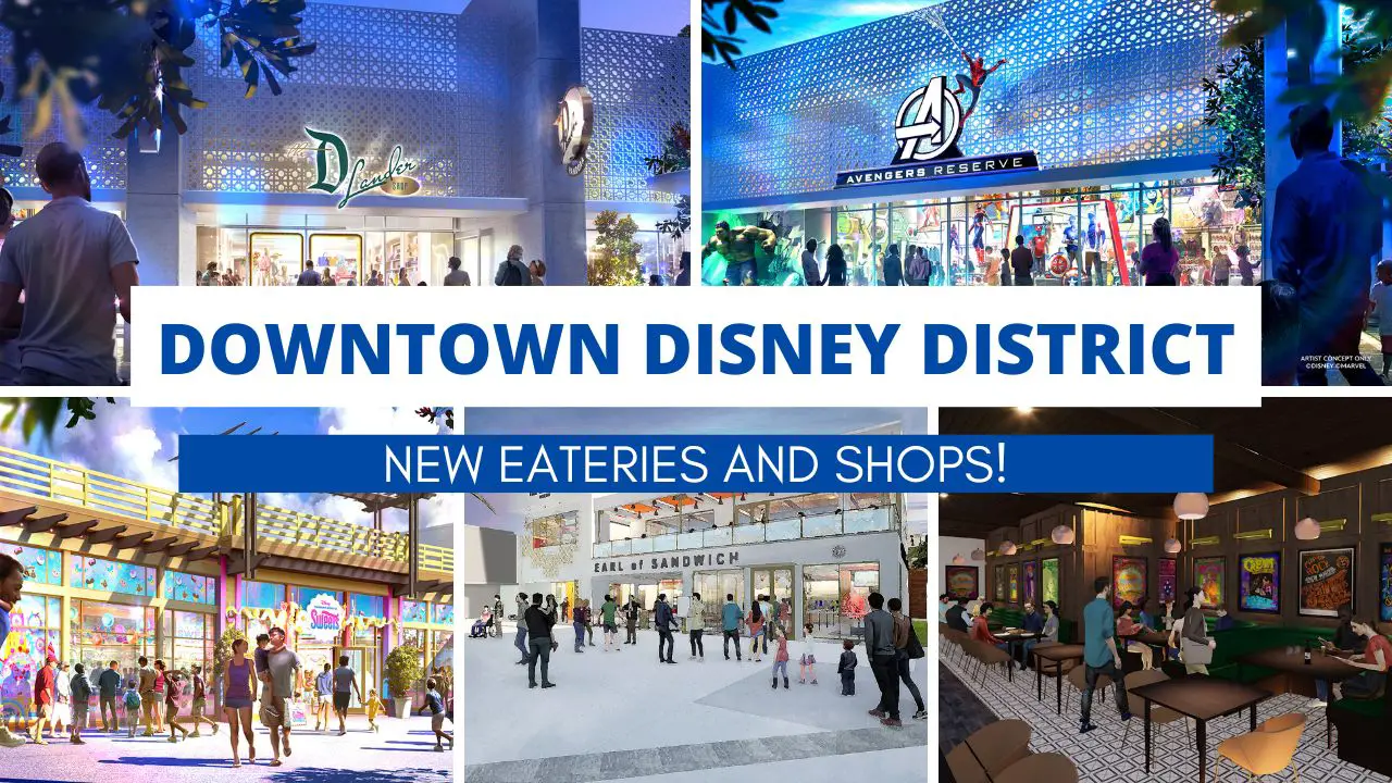 New Eateries and Shops Announced for Downtown Disney District at Disneyland Resort