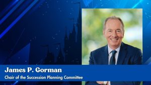 The Walt Disney Company Board Names James P. Gorman As Succession Planning Committee Chair
