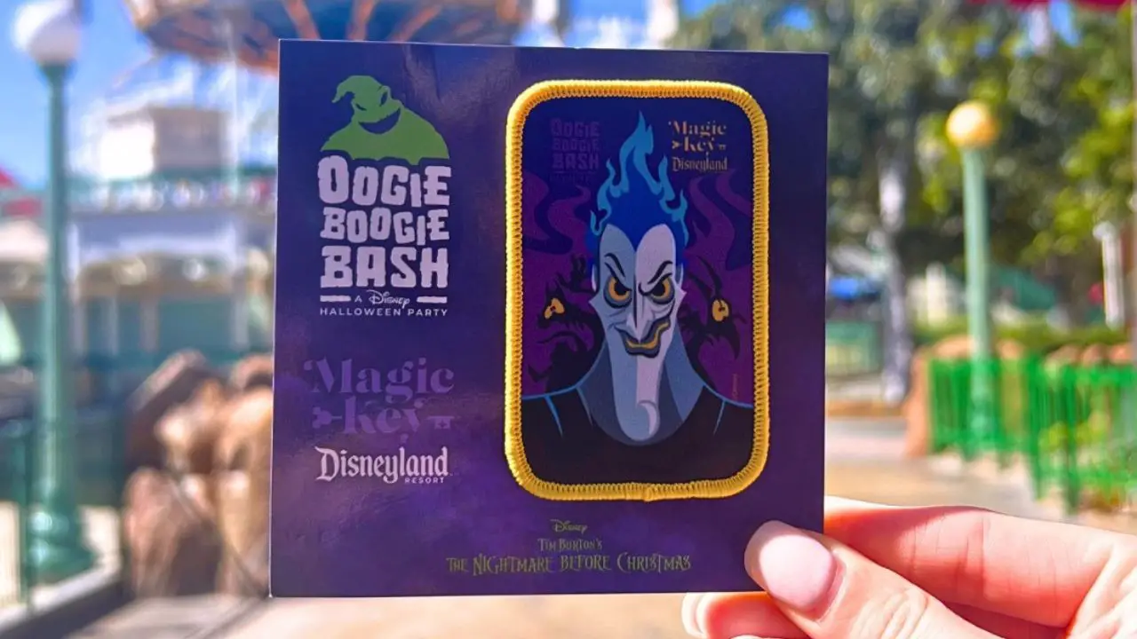 Magic Key Exclusive Patch at Oogie Boogie Bash