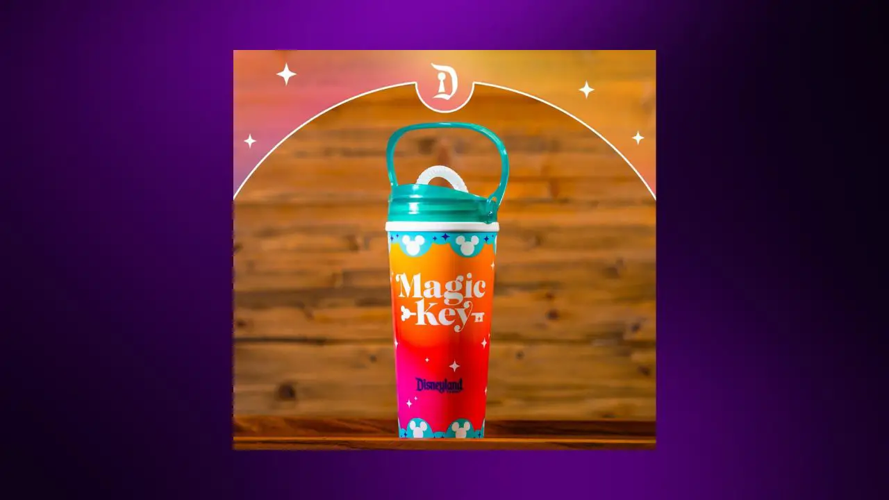 Disneyland Offering Terrific Tumbler for Disneyland Resort Magic Key Holders