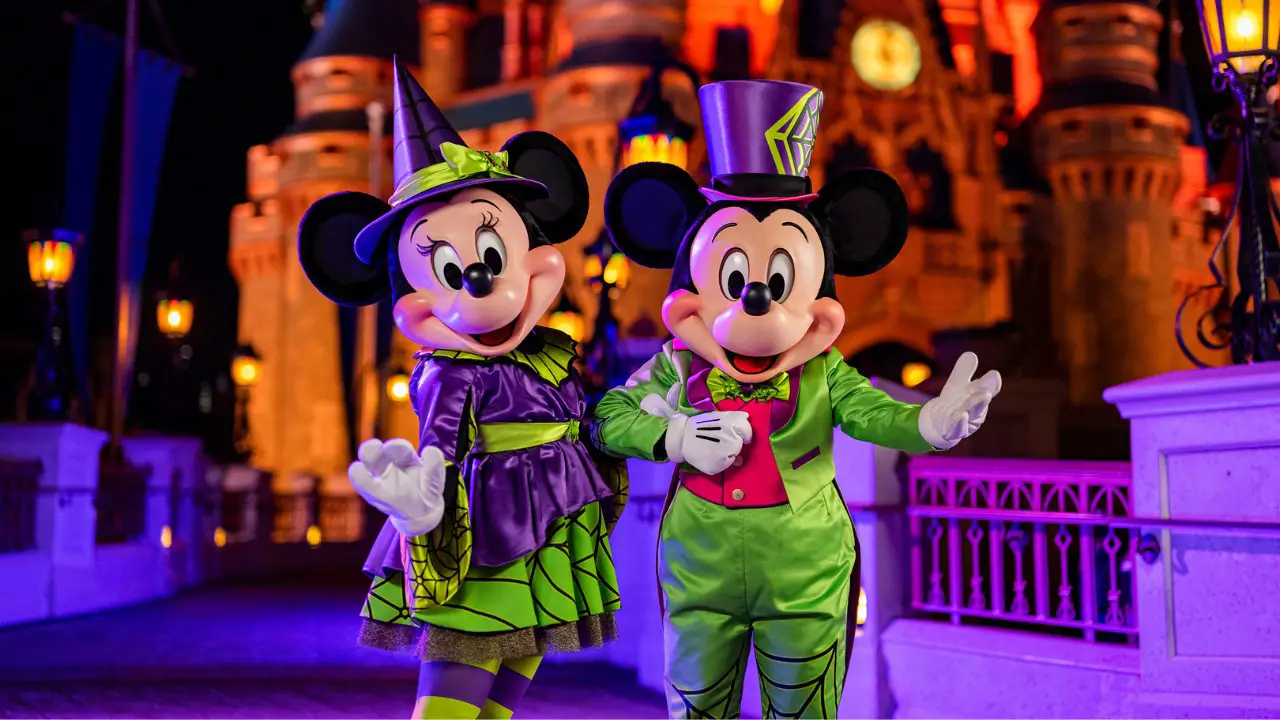 Walt Disney World Reveals Mickey & Minnie’s Costumes for Mickey’s Not-So-Scary Halloween Party