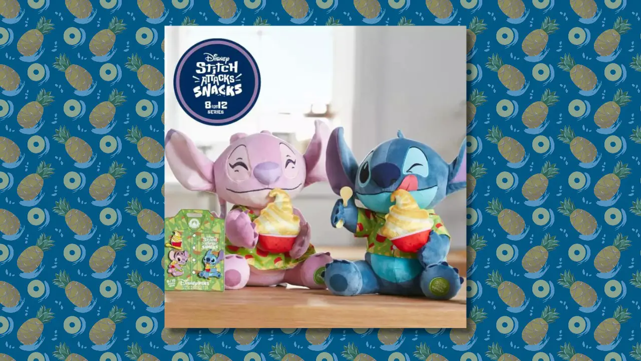 Stitch Attacks Snacks Pineapple Swirl Collection Arrives on Disney Store