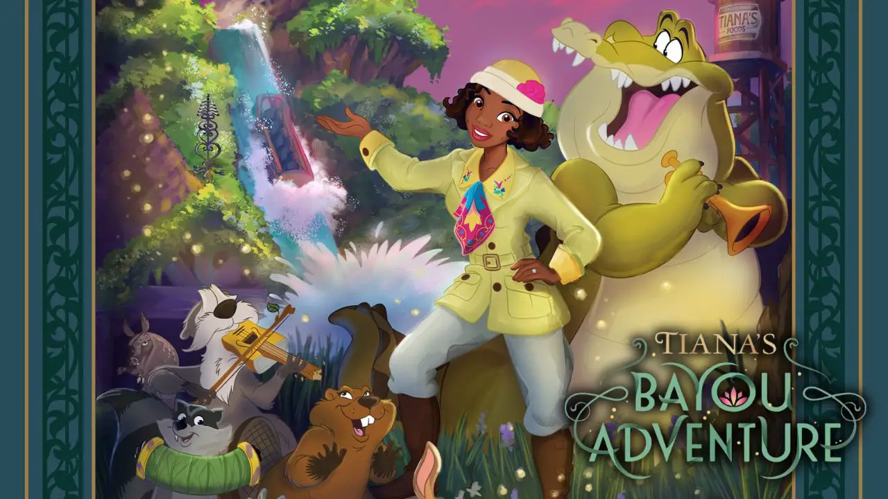 Tiana’s Bayou Adventure Opening at Disneyland in November