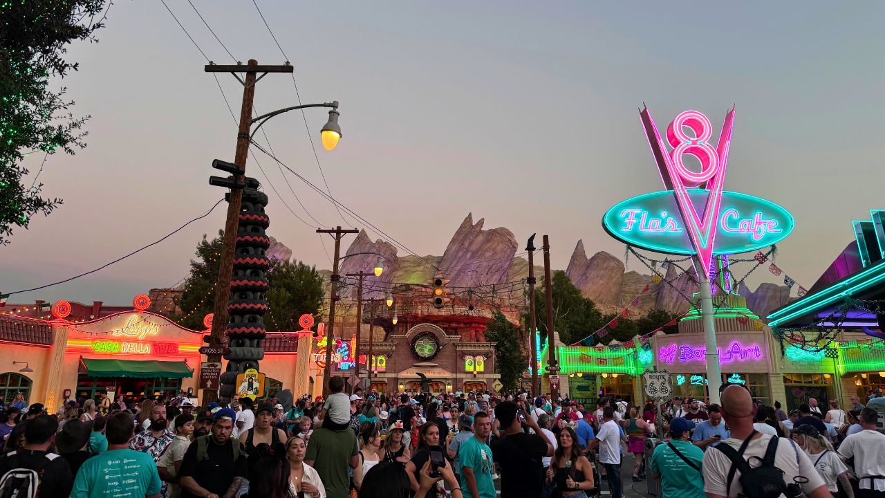 Magical Moments: Cars Land Haul-O-Ween Lighting