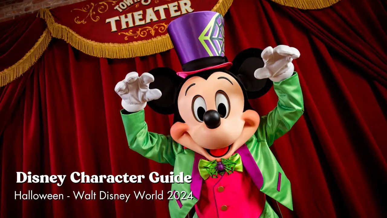 Disney Character Guide: Walt Disney World Resort Halloween 2024