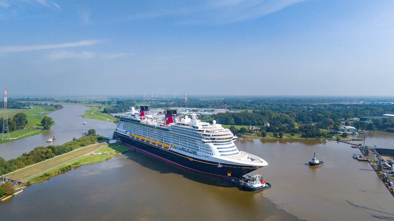 Disney Treasure Heads to Sea for the First Time