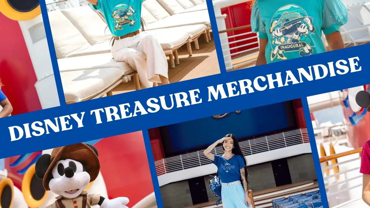 Disney Cruise Line Debuts Three Merchandise Collections Exclusive to the Disney Treasure