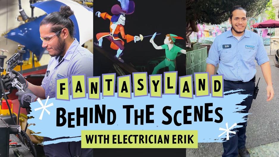 Fantasyland Behind the Scenes Erik