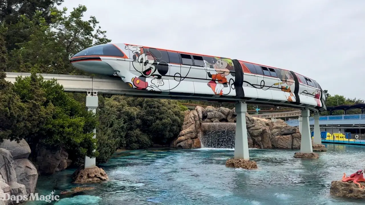 Monorail Reopening Date Revealed for Disneyland Resort