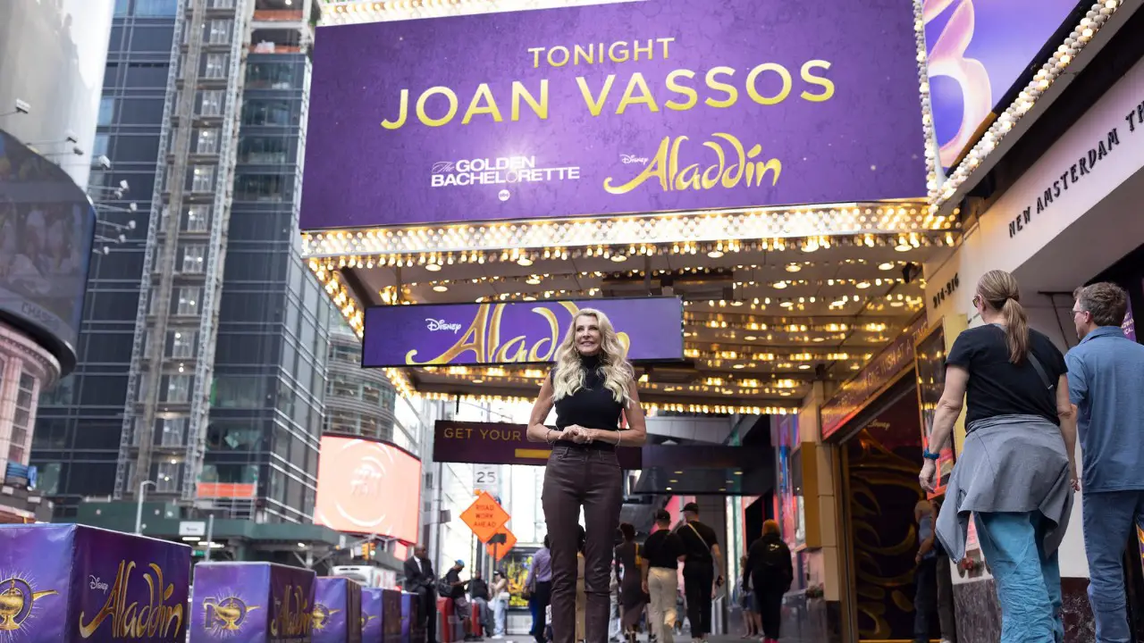 ‘The Golden Bachelorette’ Joan Vassos Makes Broadway Debut in ‘Aladdin on Broadway’