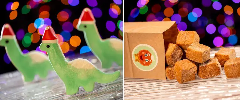 Christmas Gertie Cookie and Gingerbread Bites at Disney Jollywood Nights