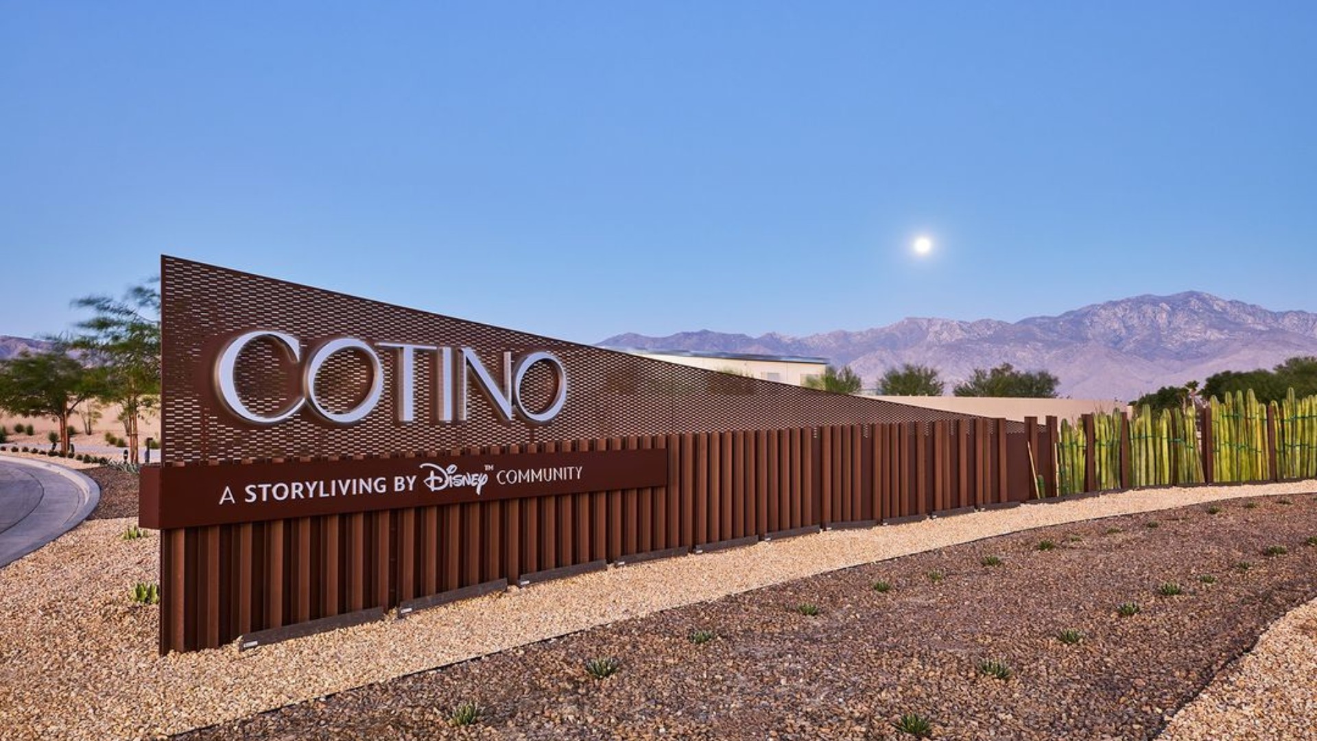 Entrance Gate Installed and Revealed at Cotino – A Storyliving by Disney Community