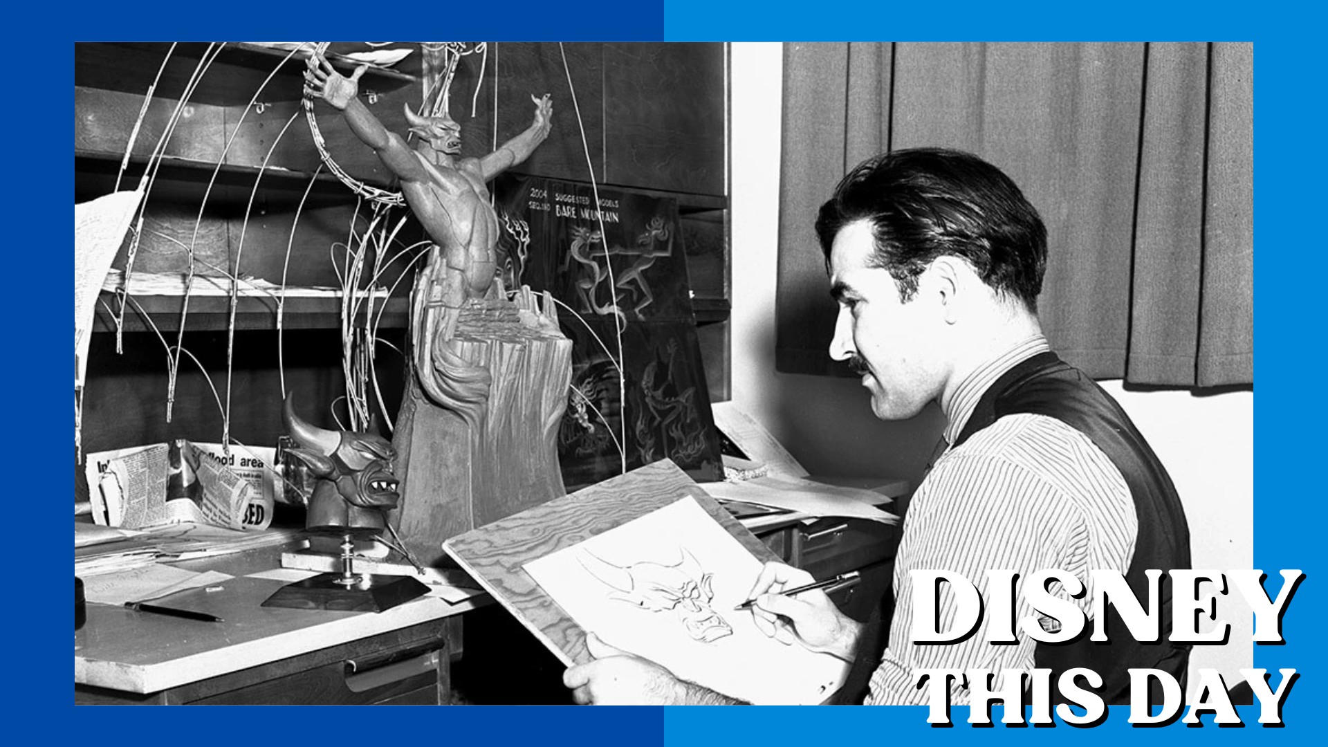 Disney Legend Vladimir "Bill" Tytla | DISNEY THIS DAY | October 25, 1904