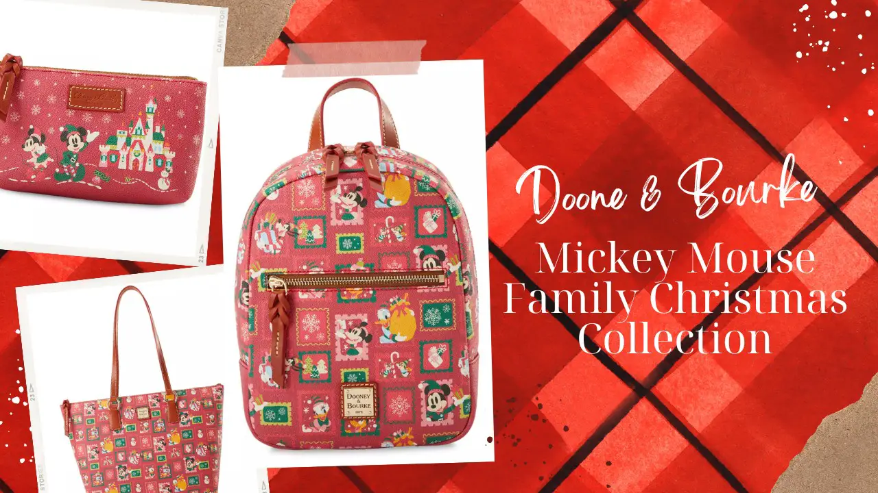 Mickey Mouse Family Christmas Dooney & Bourke Bags Arrive on Disney Store