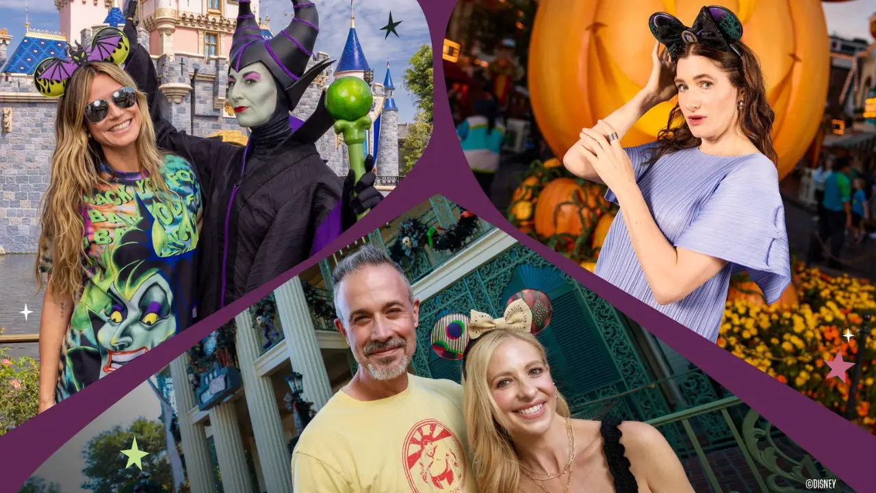 Halloween Time Brings Out Celebrities to Disneyland Resort