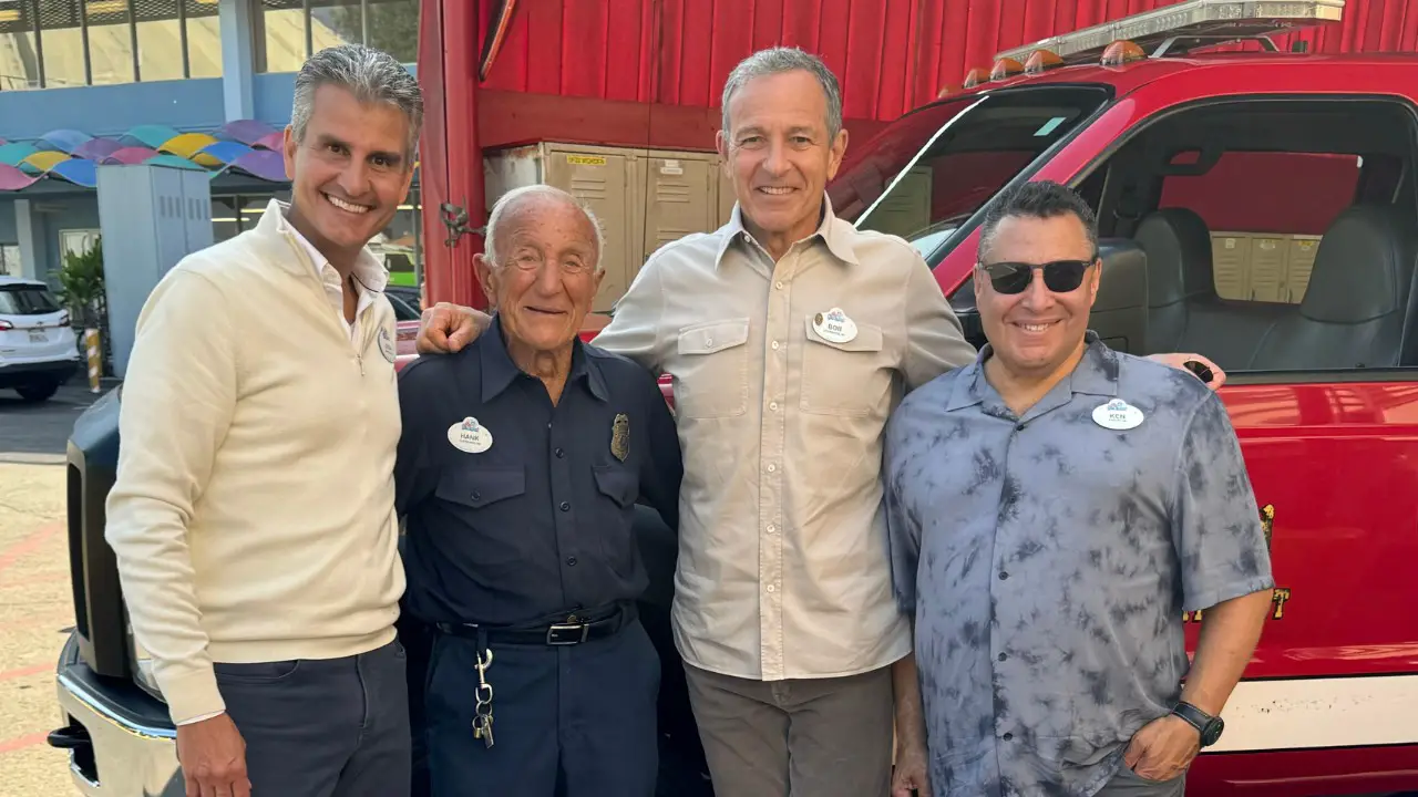 Firefighter Hank Ameen Celebrates 62 Years With Disneyland